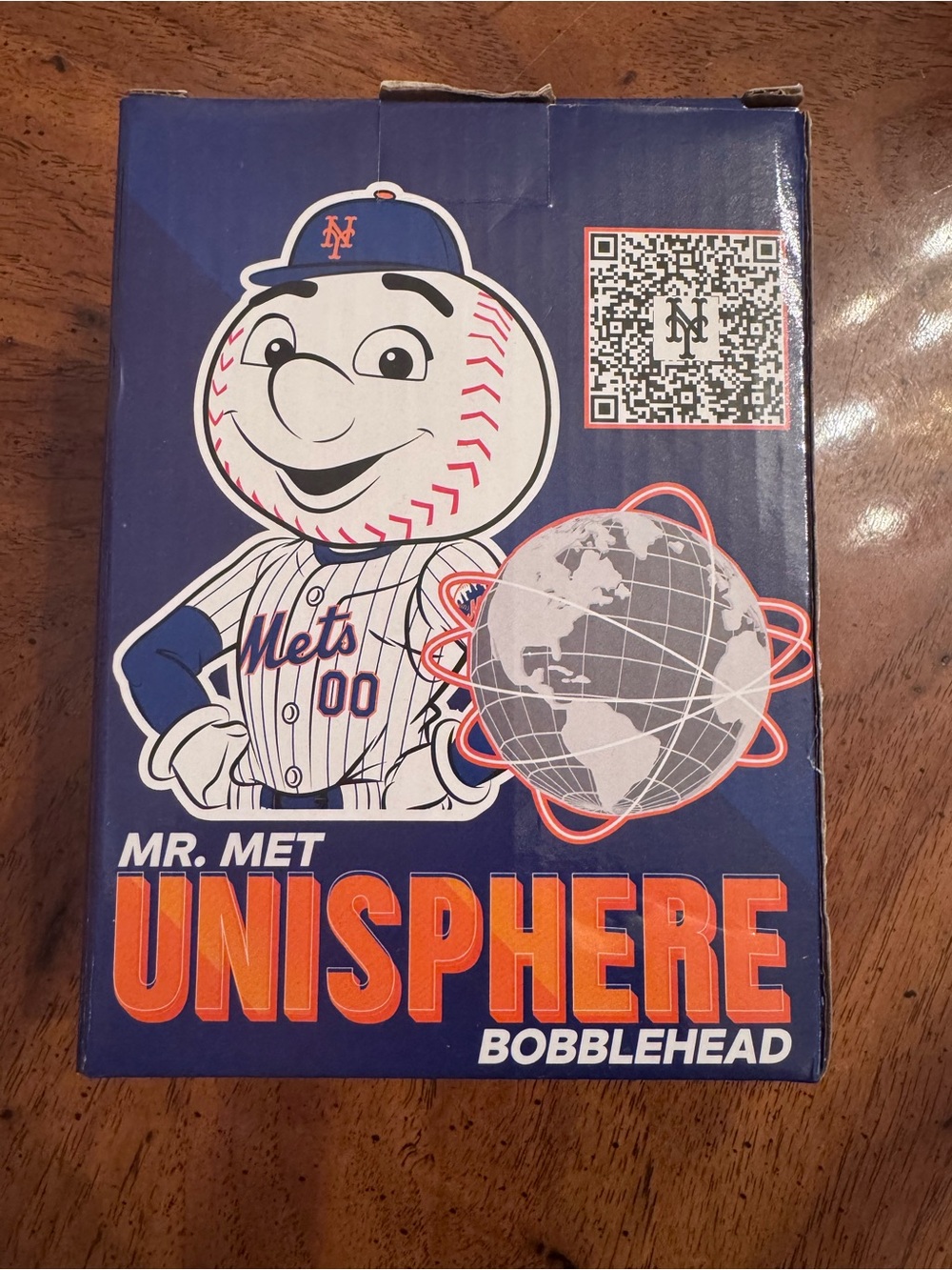 NY METS MR MET UNISPHERE LIGHT UP BOBBLEHEAD SGA 8/30/2026 NEW